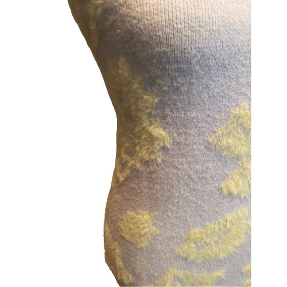 Sky Blue with Fuzzy Embellishments - Picture 2 of 7